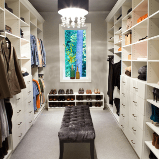 Walk In Closet designs from closet theory